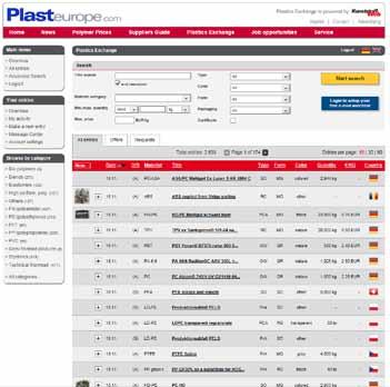 media pack 2017 Plastics Exchange 8 Advantages for suppliers Benefit from the extensive coverage of Plasteurope for your offers Gain new customers and business contacts through the Plasteurope user