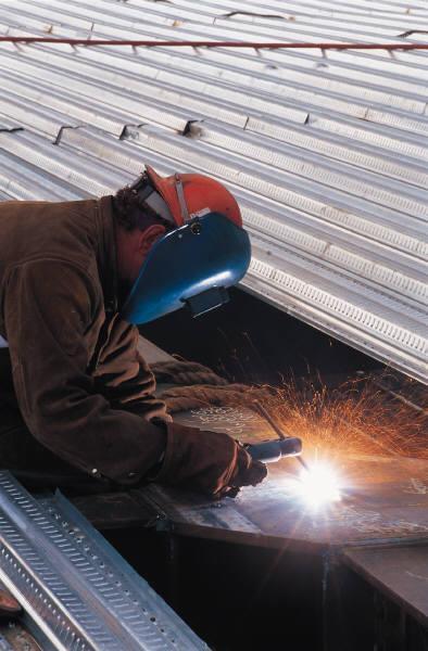 10.C.08 Fire Protection When welding near walls, partitions, ceilings or roofs of