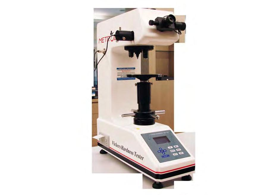 Vickers Hardness Tester (Automatic Turret) DIGITAL VHT-A9010ED (10KG) VHT-A9050ED (50KG) Test Structure Design Sophisticated Sensors Microcomputer Control System Precision Cast Iron Body Innovation