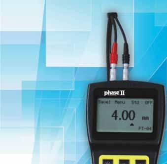 Ultra Precise Ultrasonic Thickness Gauge 63 IST CERTIFIED Display type 4-digit LCD w/ Backlight Display Resolution Inch: 0.01, 0.001 or 0.0001 (selectable) Metric: 0.1mm, 0.01mm or 0.