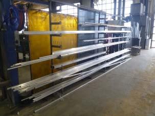 (6) sections of racking w/