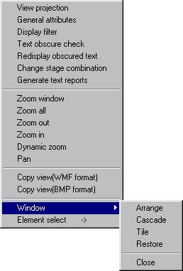 Compared to the FEA popup menu shown in Section 2.
