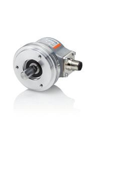 Sturdy bearing Safety-Lock Design Accurate optical scanning, insensitive to magnetic fields Up to 17 bits singleturn and 24 bits multiturn resolution IP67 and operating