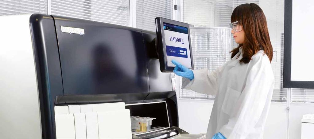Easy to use with functional icons that help the operator, the LIAISON XL Software allows the laboratory to achieve a superior level of efficiency and a complete traceability of its activities.