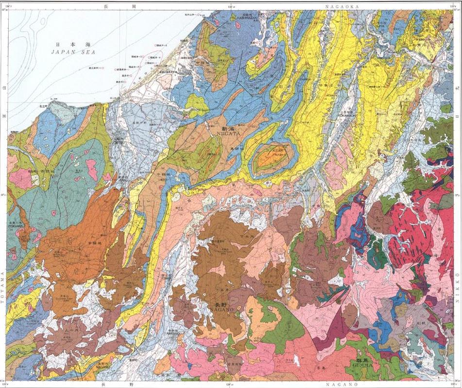 Yanagisawa, et al. Mechanism of Matsunoyama Hot Spring fault and Yusakanoyu and Kagaminoyu exist east of fault.