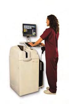 Monitor and/or keyboard can be placed on a floor stand console that also stores cassettes, or a space saving wall mount Low total cost of ownership Mammography imaging option available* DICOM and IHE