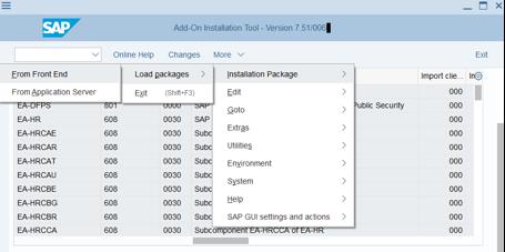 Chapter 2 Install and configure on S/4 HANA System In this chapter, you can find the information about how to upgrade Support Package Manager, install Mobile Add-on on S/4 HANA system, activate work