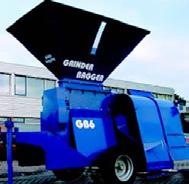 Mechanical equipment GRIND BAGGER The grinder bagger combines grain and other crop crushing with the best fodder storage system: the bagging system. On the bagger with a tunnel diameter of 6.5 ft (2.