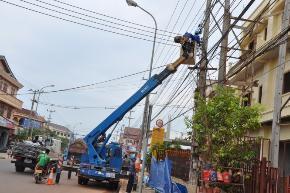 There are about 30 households that their additional house structures are around power poles, need to be taken care of on the safety aspect during replace of old cable and installation of new