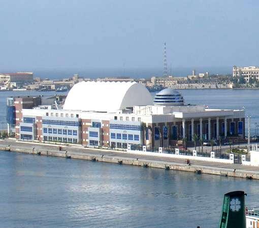 Developing Alexandria Port Cruise Terminal Total surface area = 8725 m 2 107 shops, 5