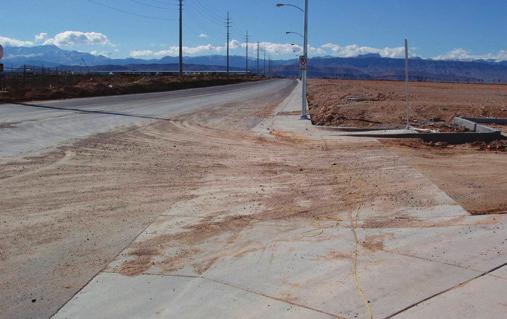 Active Construction Operations Tracking of mud onto roadways is one of the most common causes of dust on an