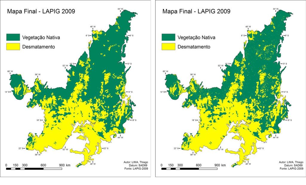 Quantifying Land Cover and Use Change Brazilian National