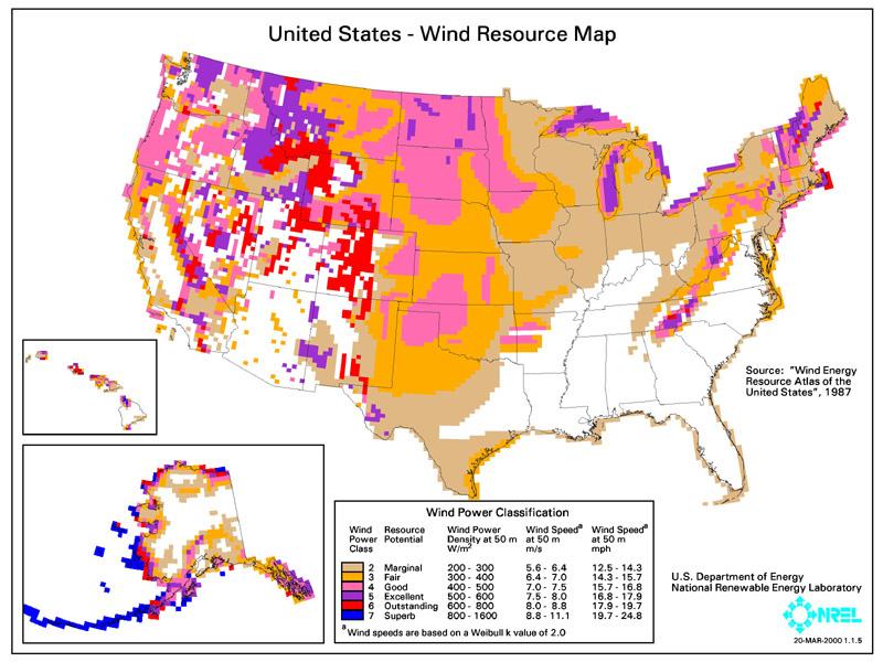 US Wind Energy Resources Page - 9 US Wind Power