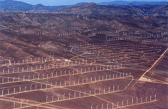 Early (but also new) Wind Farms: Tehachapi, CA Early 1980 s 10 kw Late 1990 s > 1.