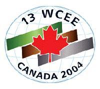3 th World Conference on Earthquake Engineering Vancouver, B.C., Canada August -, 00 Paper No.