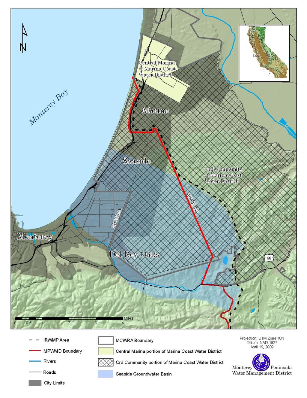 Monterey Peninsula, Carmel Bay, and South Monterey Bay Question 1 Integrated Regional Water Management
