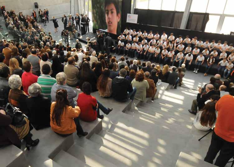 Activities Inauguration of the Roberto Rocca Technical School in Campana, Argentina.