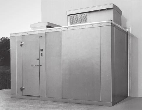 Physical Specifications OUTDOOR MODELS: All Kold Locker walk-ins installed outdoors include a weather protection kit consisting of: One piece, 35 mill, white membrane roof material which requires no