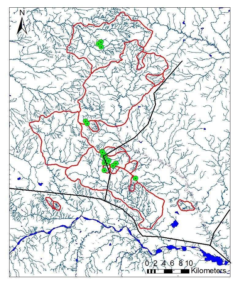 Upper elevations 7 watersheds 198