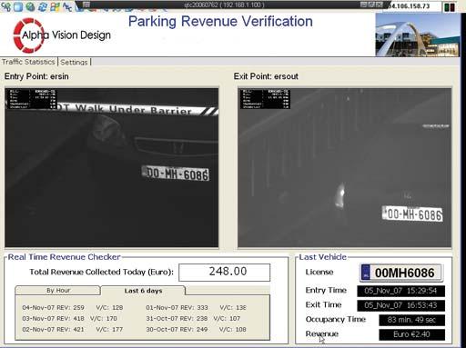Parking payment and parking surveys based on OBE or