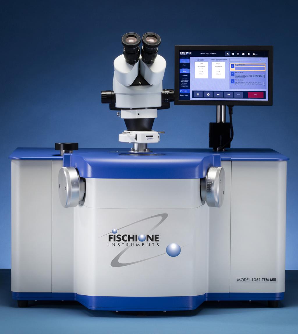 MODEL 1051 TEM Mill A state-of-the-art ion milling and polishing system offering reliable, high performance specimen preparation.