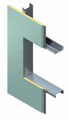 of panel 1/2 Reveal Standard interlock joint finned gasket Face sheet wedge gasket 24, 30 or 36 module Disclaimer: