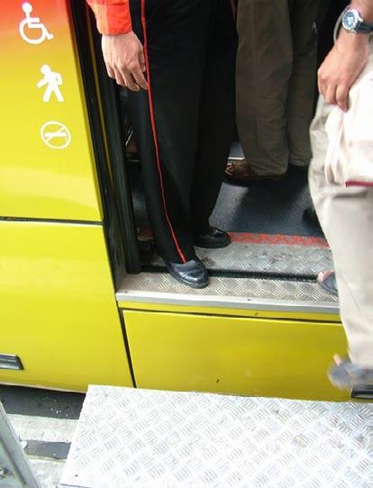 A wide gap can also introduce a significant safety and liability risk. If a passenger missteps and falls through the gap, a serious injury can occur.