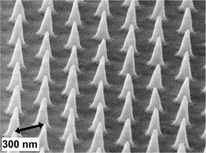 Recently, the ability to fabricate fishnets by nanoimprinting has been demonstrated [69]. The structure was fabricated in a pre-deposited three-layer MDM stack. J. L. Skinner et al.