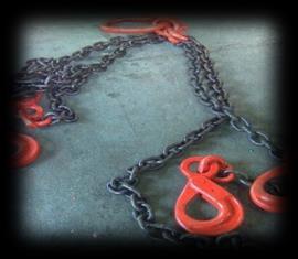 LIFTING EQUIPMENT & CERTIFICATIONS CHAIN & FITTINGS STUD LINK CHAIN, OPEN CHAIN LINKS OPEN CHAIN
