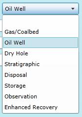Form 5 Drilling Tab (2 of 7) WELL CLASSIFICATION: corresponds to plans described on the APD for this well Must be selected