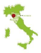 Modena in the Emilia-Romagna Region and Lucca and Massa Carrara in Tuscany, covering