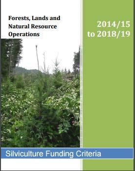 Forests For Tomorrow Funding under FFT guided by the Silviculture Funding Criteria (LBIS website) Catastrophic Disturbance: MPB and