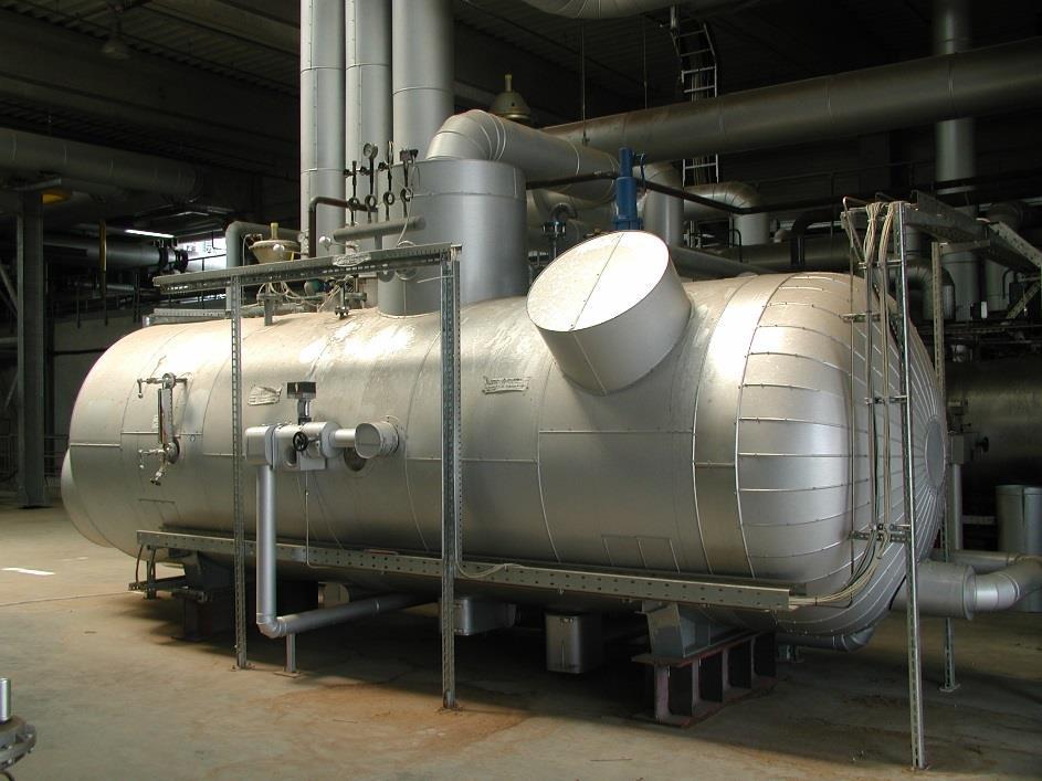 Steam Generators Indirect, thermal oil heated steam generators Capacity up to 30 t/h of saturated steam Pressure up to