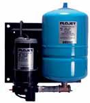 It is self-priming, supplies up to 5 GPM, and operates 60-90 psi. Dimensions: 12" H x 11.5" W x 7" D. 1 year warranty. Flojet G60 pump operates quietly and supplies up to 5 GPM. If pumping over 1.