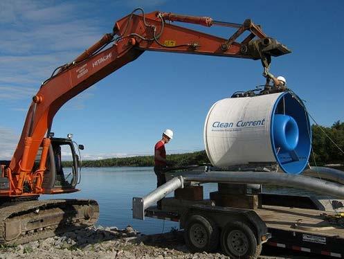 River Current Energy (Hydrokinetic) Reach beyond coastlines Quebec, Ontario, Northwest Territories, British