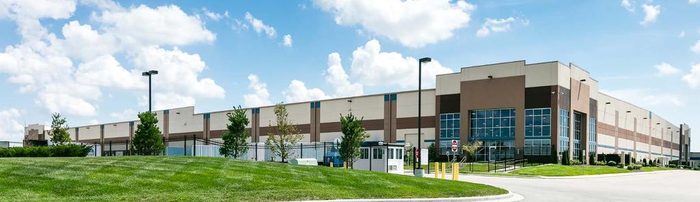 INVESTMENT OVERVIEW PROPERTY OVERVIEW Lenexa Logistics Centre #4 is 100% leased to Amazon.com with five years of remaining lease term. The lease is structured with an average of 1.