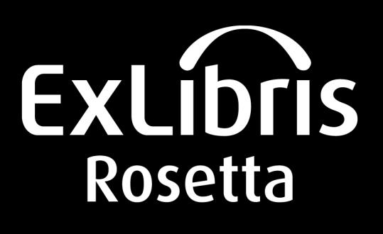 Ten Reasons Why Ex Libris Rosetta is Better than