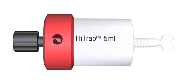 Note: HiTrap columns cannot be opened or refilled. Note: Make sure that the connector is tight to prevent leakage. Table 1. Characteristics of HiTrap columns.