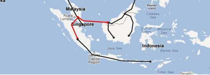 (~2018) Peninsular Malaysia Thailand (2015, 2nd 300MW HVDC) Sarawak and Sumatera interconnections are viable options to increase energy security The