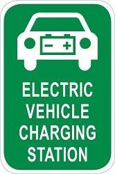 Important: Some cities and municipalities may have standard signage for electric vehicle parking that will be required.