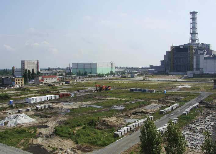 The Chernobyl shelter industrial site, where the New Safe Confinement will be constructed (Photos: PMU) Chernobyl 25 years on: Time for a giant leap forward BY DICK KOVAN After 25 years, the