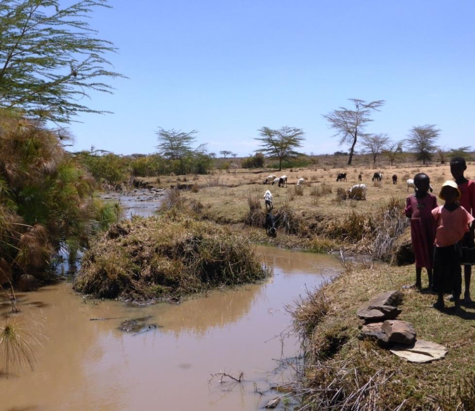 WASH in wetlands where we stand: Communities in the wetland have by far less improved water sources and sanitation facilities than nationwide