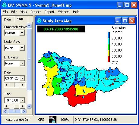 Getting Started with Storm and Sanitary Drainage Analysis using SWMM5 (Beta-E 01/23/04)