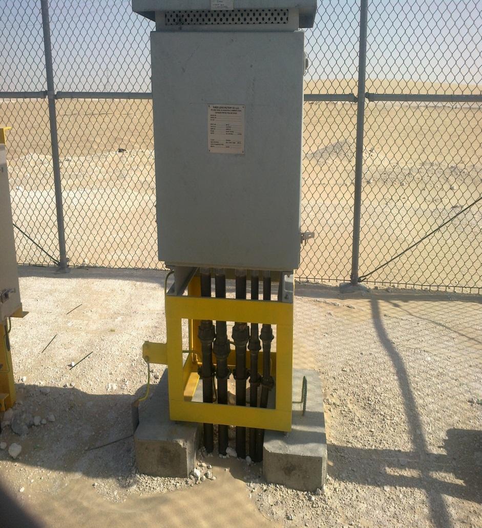 An air cooled cathodic protection