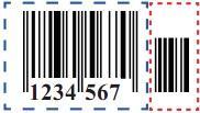 Add-On Code An EAN-8 barcode can be augmented with a two-digit or five-digit add-on code to form a new one.