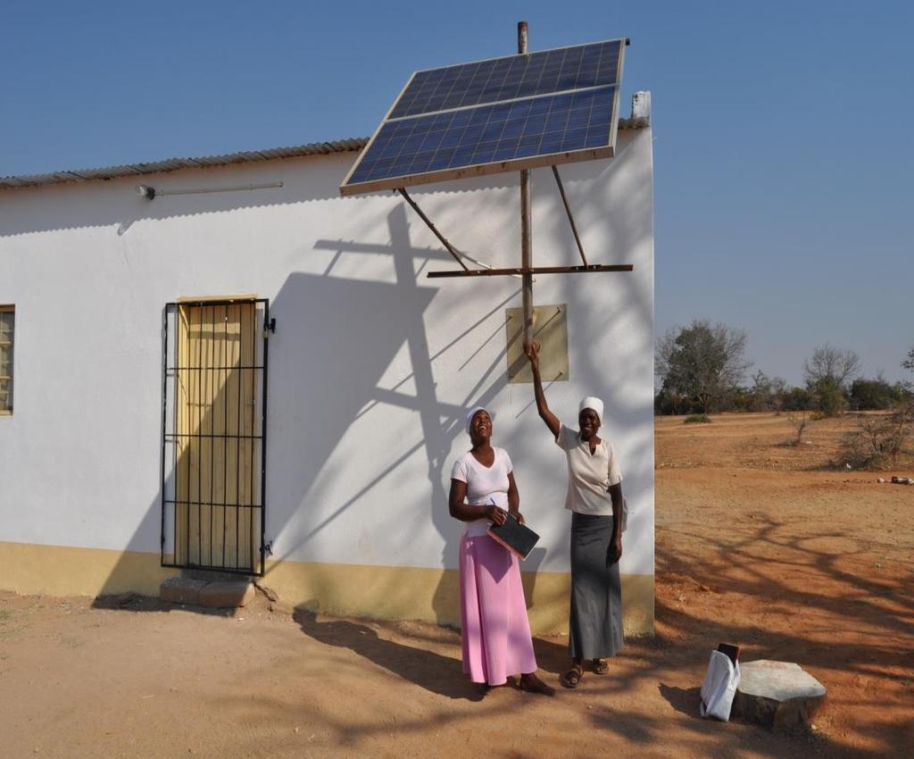 Key Achievements Gomba Agro-Business Centre Powered by Solar, Gutu 8 companies supplying solar systems to Gutu rural communities 30 Internal Savings and Lending (ISAL) groups established 1,760
