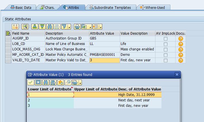 3. First day, New Year Customizing Activities: Maintain custom Valid to Date Types Custom Valid-to Date