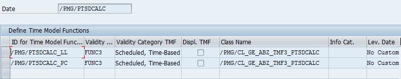 The LoB specific IDs are created and the TMF execution class is assigned. 3.10.
