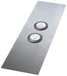 Exterior of elevator Landing doors Arctic Mesh (D) stainless steel Asturias Satin (F) stainless steel A zinc-coated door is also available, to be painted locally by the customer.