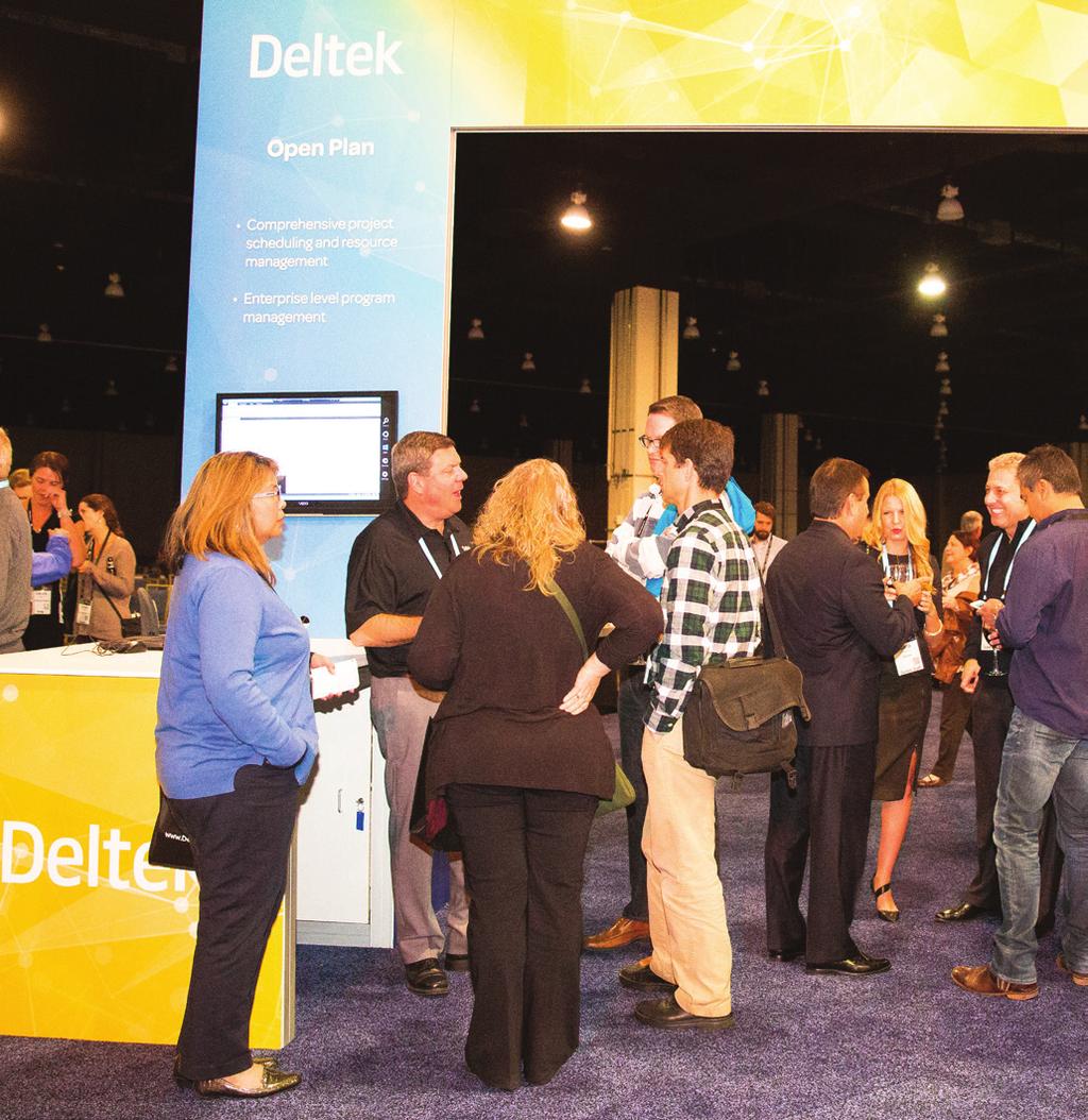 OVERVIEW We have a range of sponsorship packages designed to suit all your needs. Each allows you to showcase your products and services where Deltek decision-makers and influencers network.
